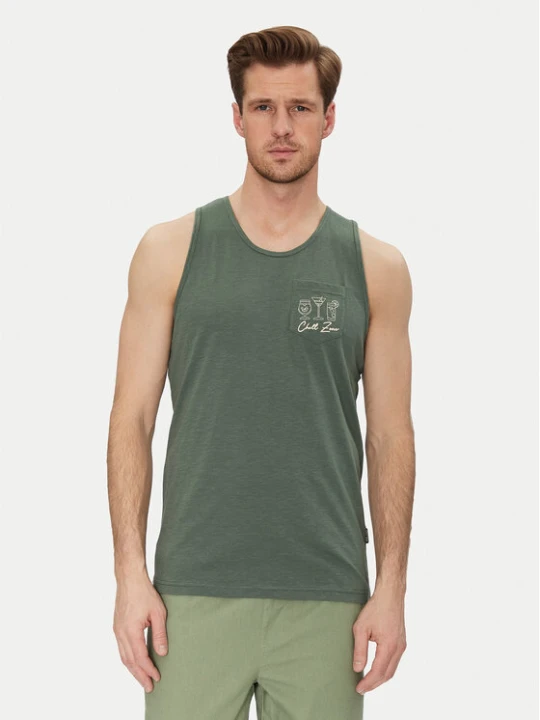 Zdjęcie produktu Blend Tank top 20718289 Zielony Regular Fit