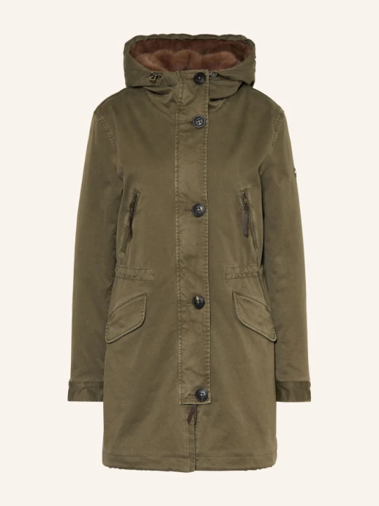 Zdjęcie produktu Blonde No.8 Parka Aspen Z Sztucznym Futrem gruen Blonde No. 8 OLIWKOWY
