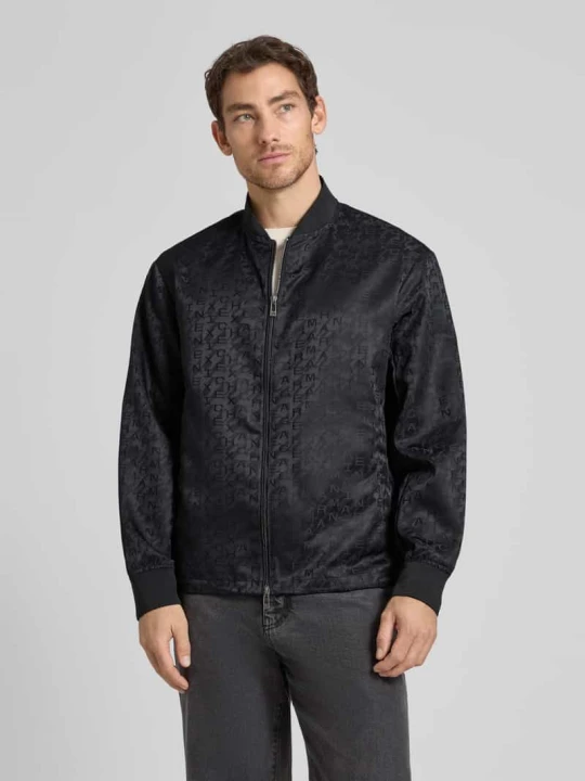 Zdjęcie produktu Blouson z dwukierunkowym zamkiem błyskawicznym Armani Exchange Granatowy
