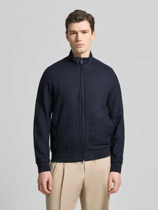 Zdjęcie produktu Blouson z dwukierunkowym zamkiem błyskawicznym Geox Granatowy
