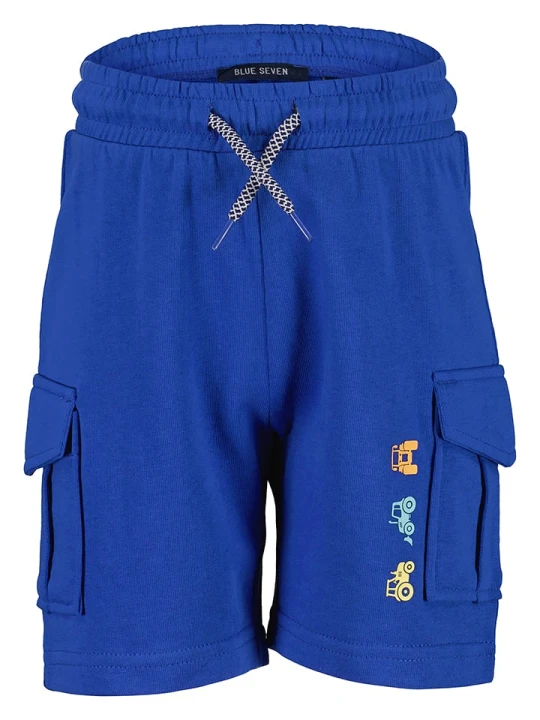 Zdjęcie produktu Blue Seven Bojówki dresowe w kolorze niebieskim rozmiar: 110