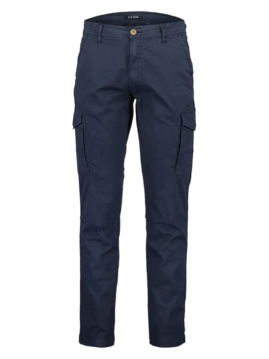 Zdjęcie produktu Blue Seven Bojówki w kolorze granatowym rozmiar: 3XL