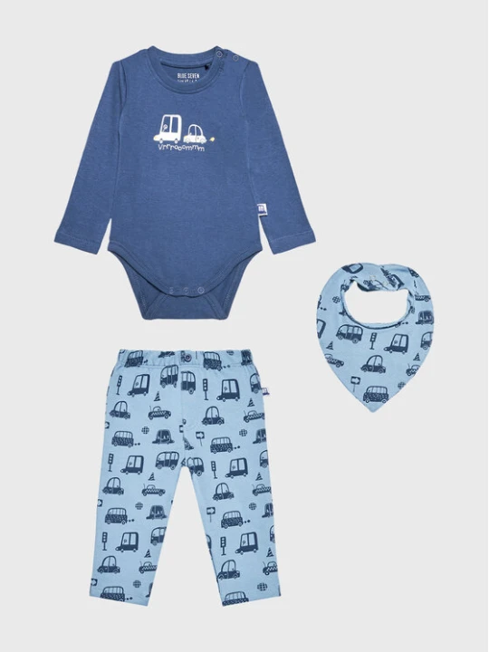 Zdjęcie produktu Blue Seven Komplet body i spodnie 473165 Granatowy Regular Fit