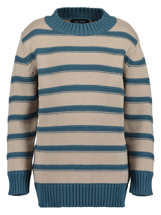 Zdjęcie produktu Blue Seven Sweter w kolorze beżowo-niebieskim rozmiar: 104