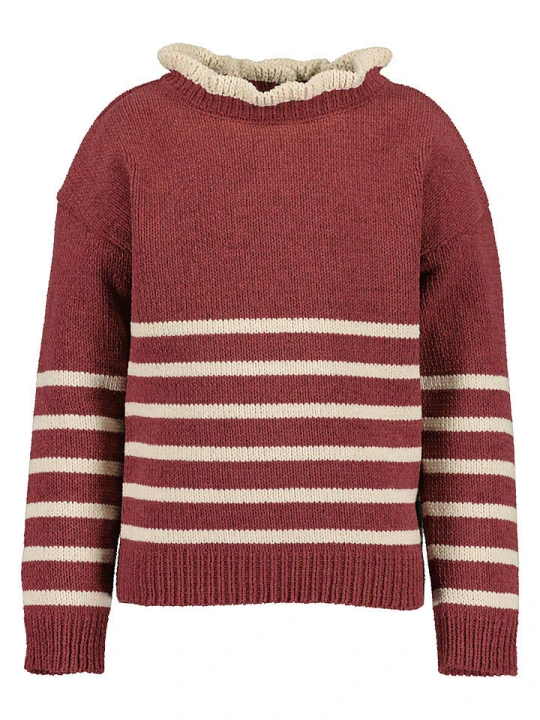 Zdjęcie produktu Blue Seven Sweter w kolorze bordowo-beżowym rozmiar: 128