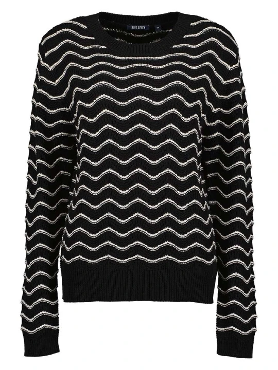 Zdjęcie produktu Blue Seven Sweter w kolorze czarnym rozmiar: 44