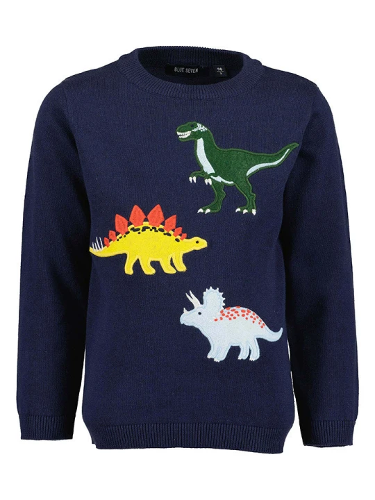 Zdjęcie produktu Blue Seven Sweter w kolorze granatowym rozmiar: 92