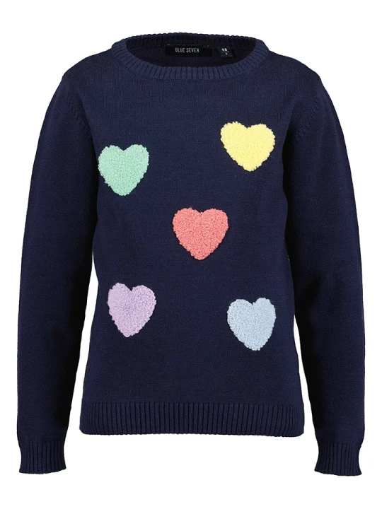 Zdjęcie produktu Blue Seven Sweter w kolorze granatowym rozmiar: 98