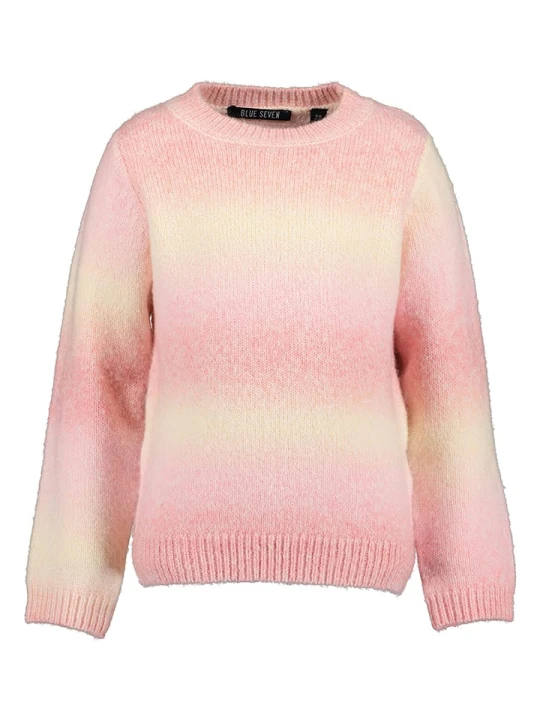 Zdjęcie produktu Blue Seven Sweter w kolorze jasnoróżowo-kremowym rozmiar: 98