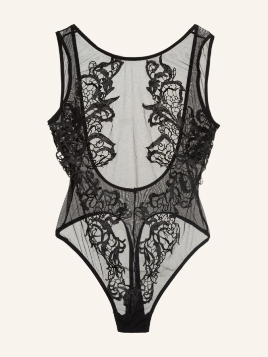 Zdjęcie produktu Bluebella Body Ze Stringami Etienne schwarz CZARNY