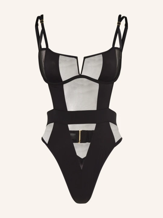 Zdjęcie produktu Bluebella Body Ze Stringami Orla schwarz CZARNY