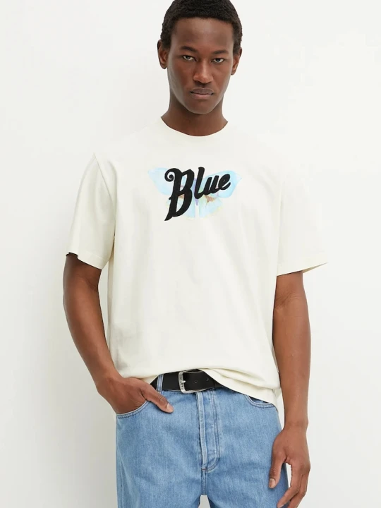 Zdjęcie produktu BLUEMARBLE t-shirt bawełniany beżowy