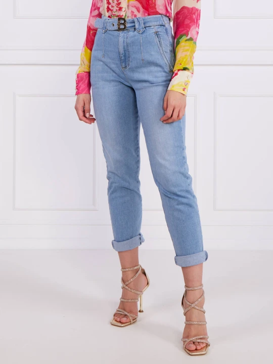 Zdjęcie produktu BluGirl Blumarine Jeansy | Boyfriend fit | denim niebieski
