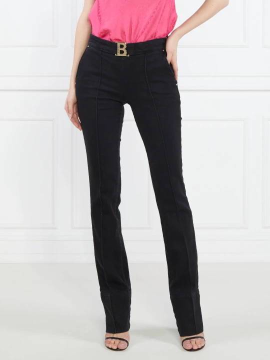 Zdjęcie produktu BluGirl Blumarine Jeansy | Straight fit czarny
