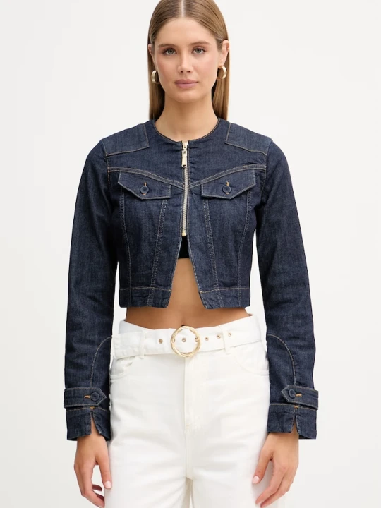Zdjęcie produktu Blugirl Blumarine kurtka jeansowa damska granatowy
