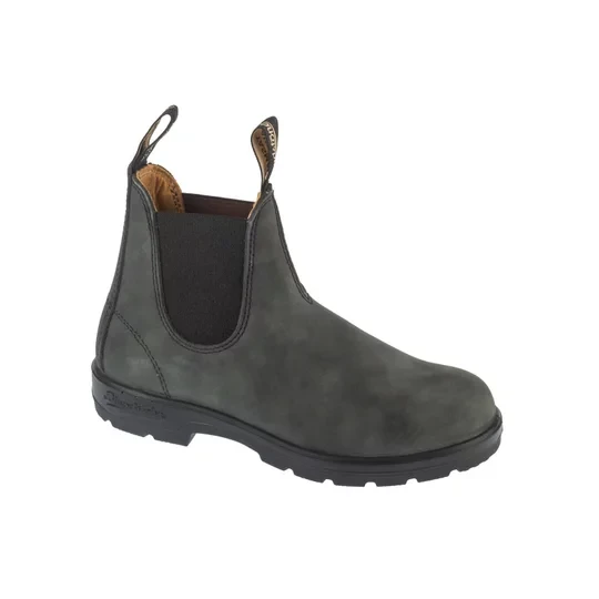 Zdjęcie produktu Blundstone Chelsea Boots 587-RUSTIC-BLACK, Unisex, Czarne, sztyblety, nubuk, rozmiar: 35