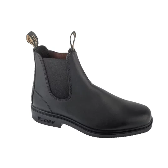 Zdjęcie produktu Blundstone Elastic Sided Boot Dress 063-BLACK, Unisex, Czarne, sztyblety, skóra licowa, rozmiar: 37, 5