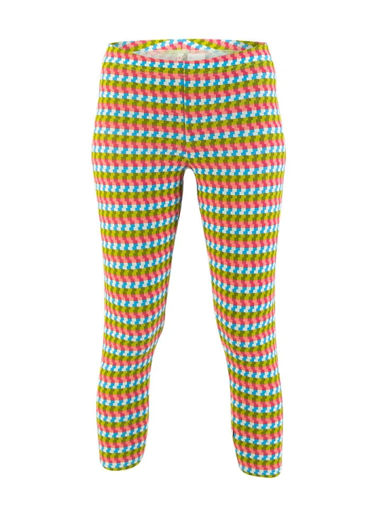 Zdjęcie produktu Blutsgeschwister Legginsy "Cropped Laune" ze wzorem rozmiar: S