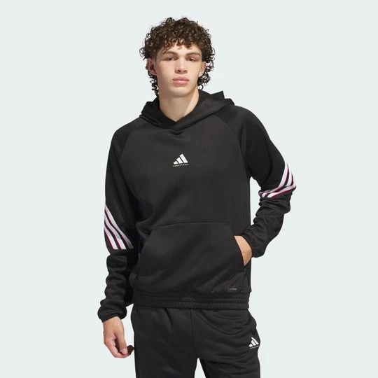 Zdjęcie produktu Bluza adidas Basketball Crazy Warm z polaru z kapturem