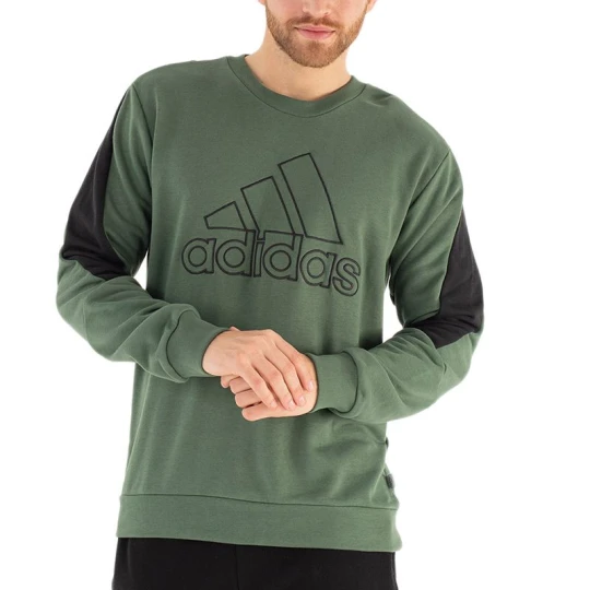 Zdjęcie produktu Bluza adidas M FI BOS Crew HJ9934 - zielona