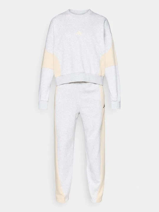 Zdjęcie produktu Dres Adidas jasnoszary melanż