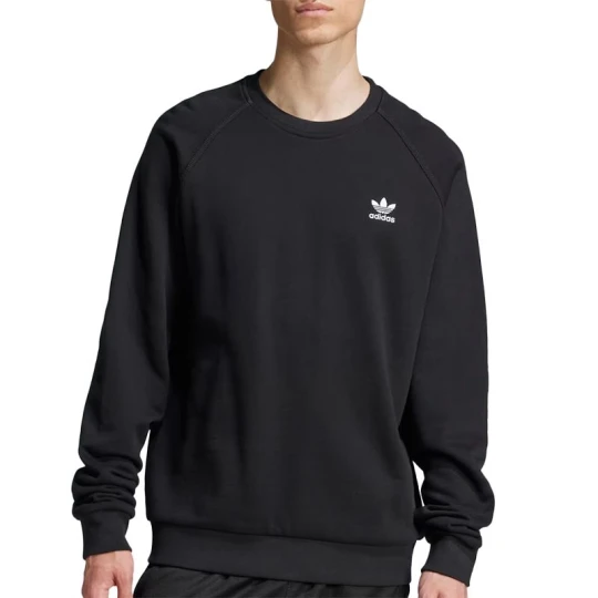 Zdjęcie produktu Bluza męska adidas Trefoil Essentials Crewneck JD2412 - czarna