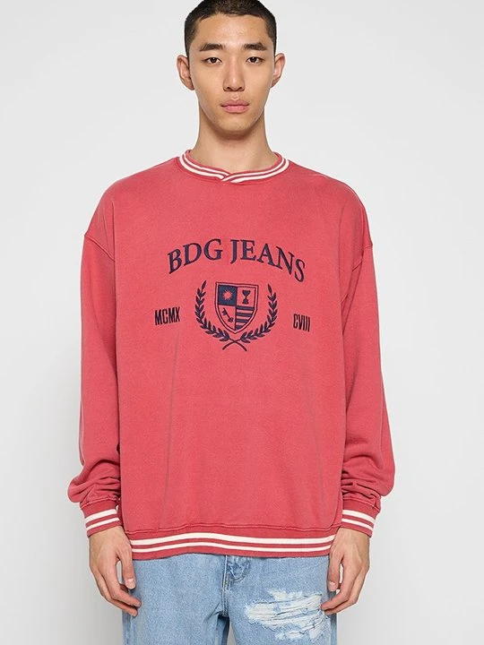 Zdjęcie produktu Bluza BDG Urban Outfitters czerwony