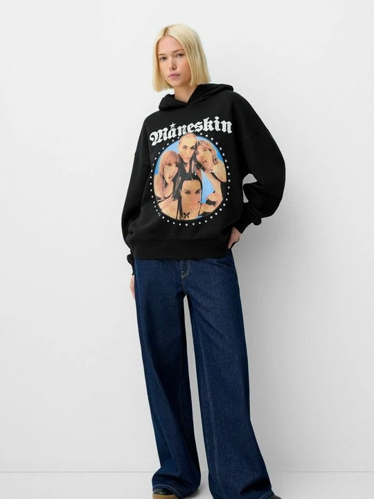 Zdjęcie produktu Bluza Bershka czarny