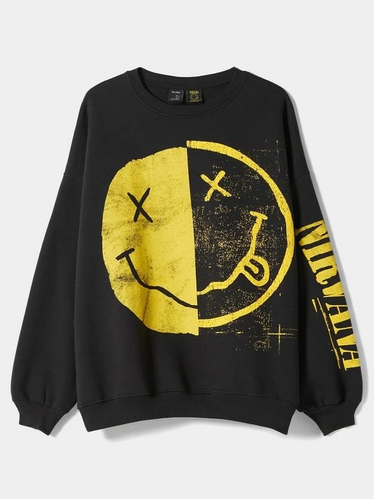 Zdjęcie produktu Bluza Bershka czarny