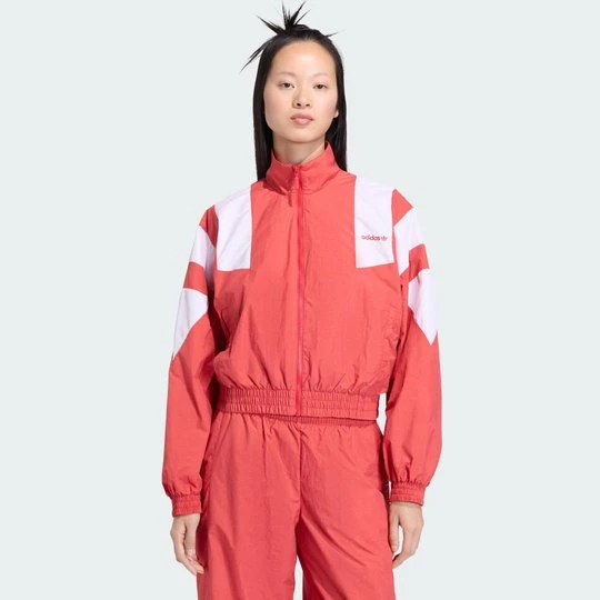 Zdjęcie produktu BLUZA BLOCKED WASHED ZIPPED TRACKTOP Adidas Better Scarlet