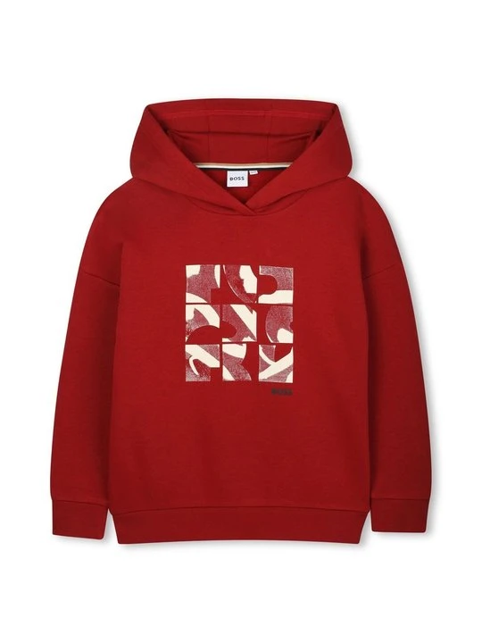 Zdjęcie produktu Bluza z kapturem Boss czerwony