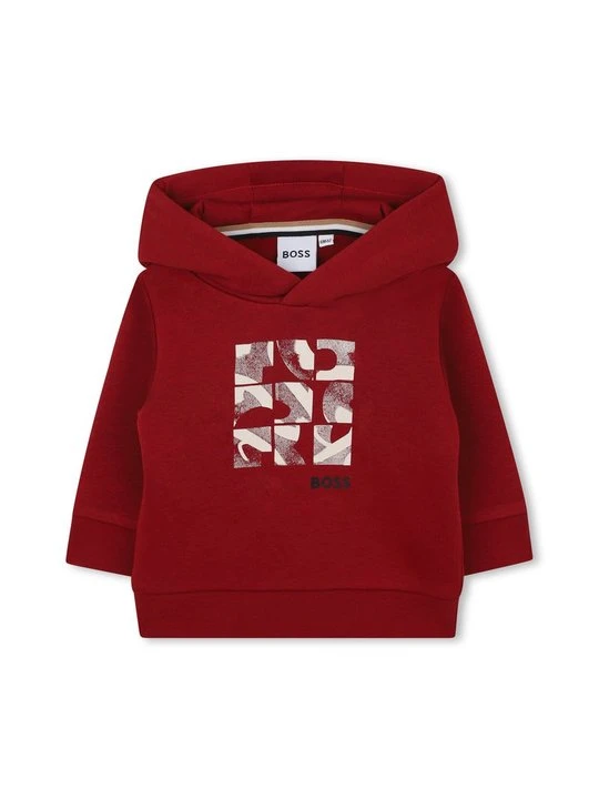 Zdjęcie produktu Bluza z kapturem Boss czerwony