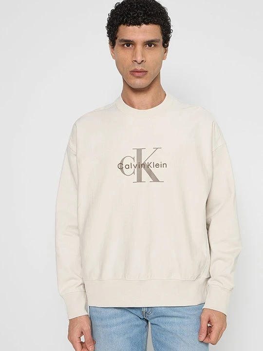 Zdjęcie produktu Bluza Calvin Klein Jeans beżowy