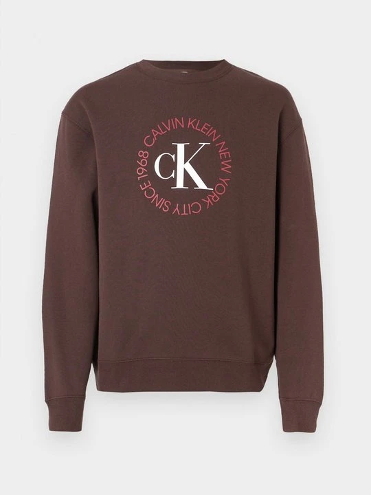 Zdjęcie produktu Bluza Calvin Klein Jeans ciemnobrązowy