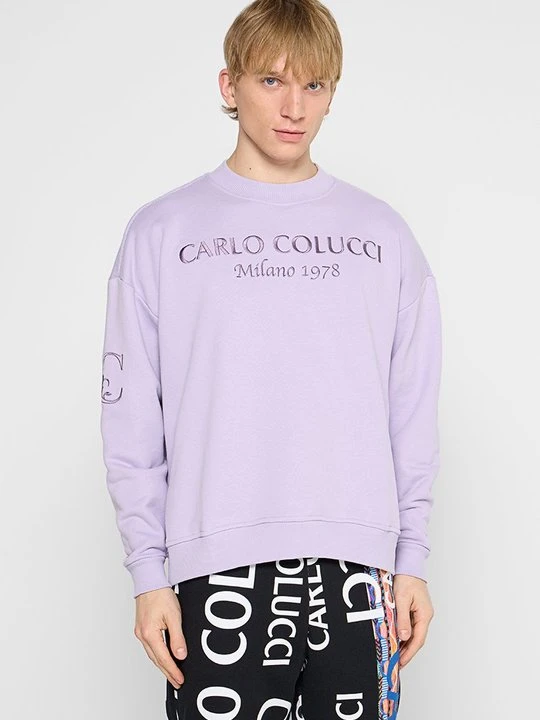 Zdjęcie produktu Bluza Carlo Colucci liliowy
