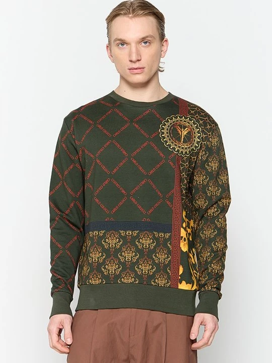 Zdjęcie produktu Bluza Carlo Colucci ciemnozielony