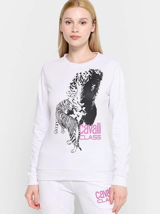Zdjęcie produktu Bluza Cavalli Class biały