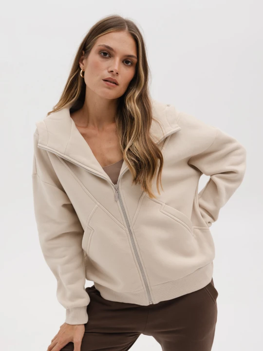 Zdjęcie produktu BLUZA CHLOE PIASKOWA L - Flawless Piaskowy