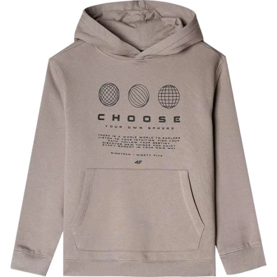 Zdjęcie produktu Bluza chłopięca TSWSM1226 4F Szary
