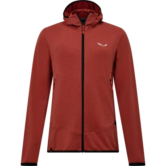 Zdjęcie produktu Bluza damska Agner Hemp 2 Hooded Salewa Czerwony
