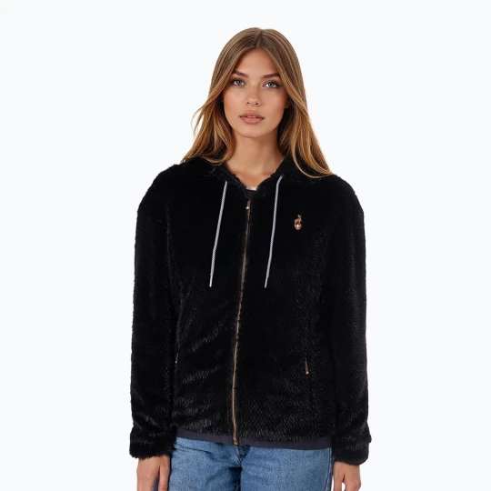 Zdjęcie produktu Bluza damska Aulp Candy Faux Fur black