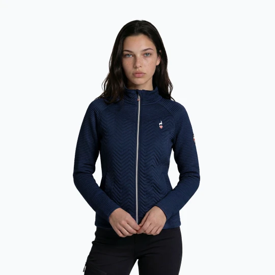 Zdjęcie produktu Bluza damska Aulp Simix Jacquard Navy Niebieski