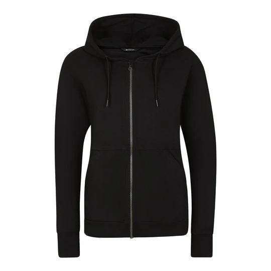 Zdjęcie produktu Bluza damska bawełniana z kapturem Miaka czarna Alpine Pro