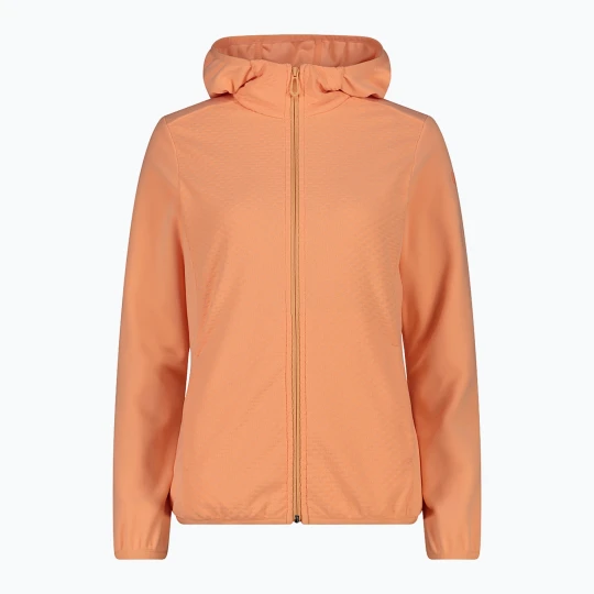 Zdjęcie produktu Bluza damska CMP 35G5406 Fix Hood salmone Pomarańczowy