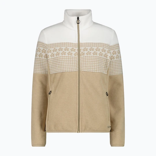 Zdjęcie produktu Bluza damska CMP 35J3806 Arctic Fleece cookie melange Beżowy