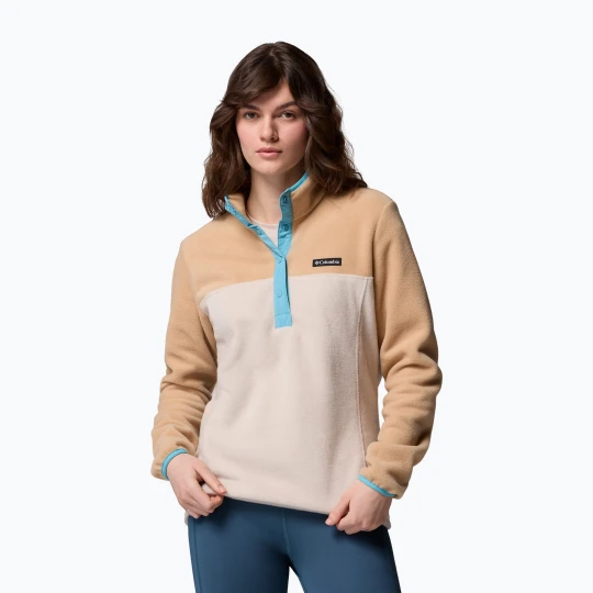 Zdjęcie produktu Bluza damska Columbia Benton Springs 1/2 Snap dark stone/canoe/vintage blue Szary