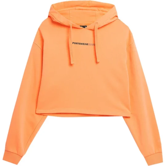 Zdjęcie produktu Bluza damska Crop-Top 4FSS23TSWSF249 4F Pomarańczowy