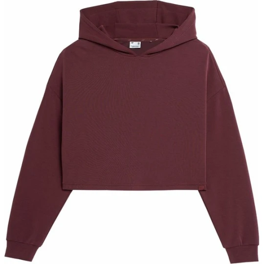 Zdjęcie produktu Bluza damska Crop-Top 4FSS23TSWSF362 4F Brązowy