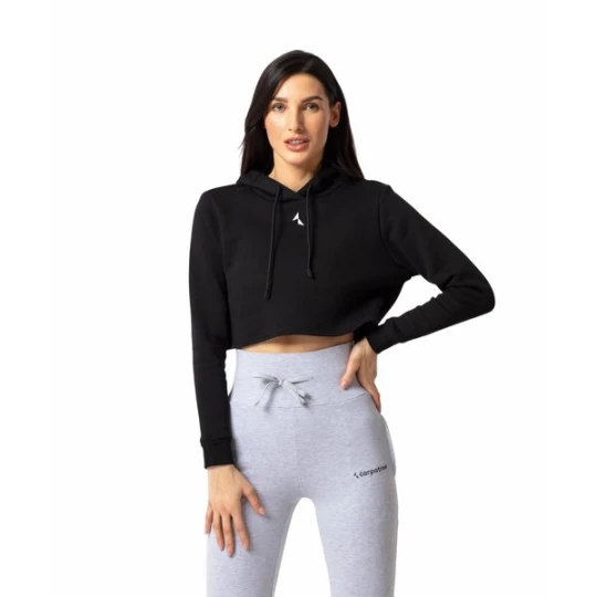 Zdjęcie produktu Bluza damska Cropped Carpatree Czarny