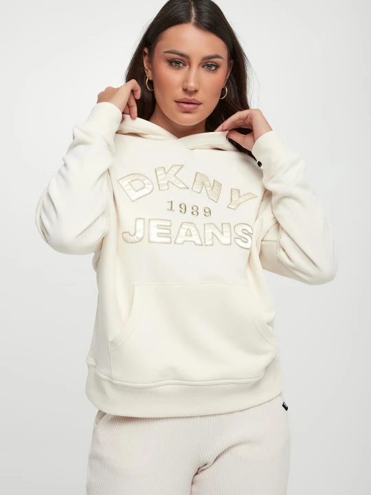 Zdjęcie produktu Bluza damska z kapturem DKNY